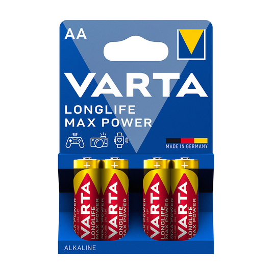 Varta Alkalin Pil AA 4lü MAX