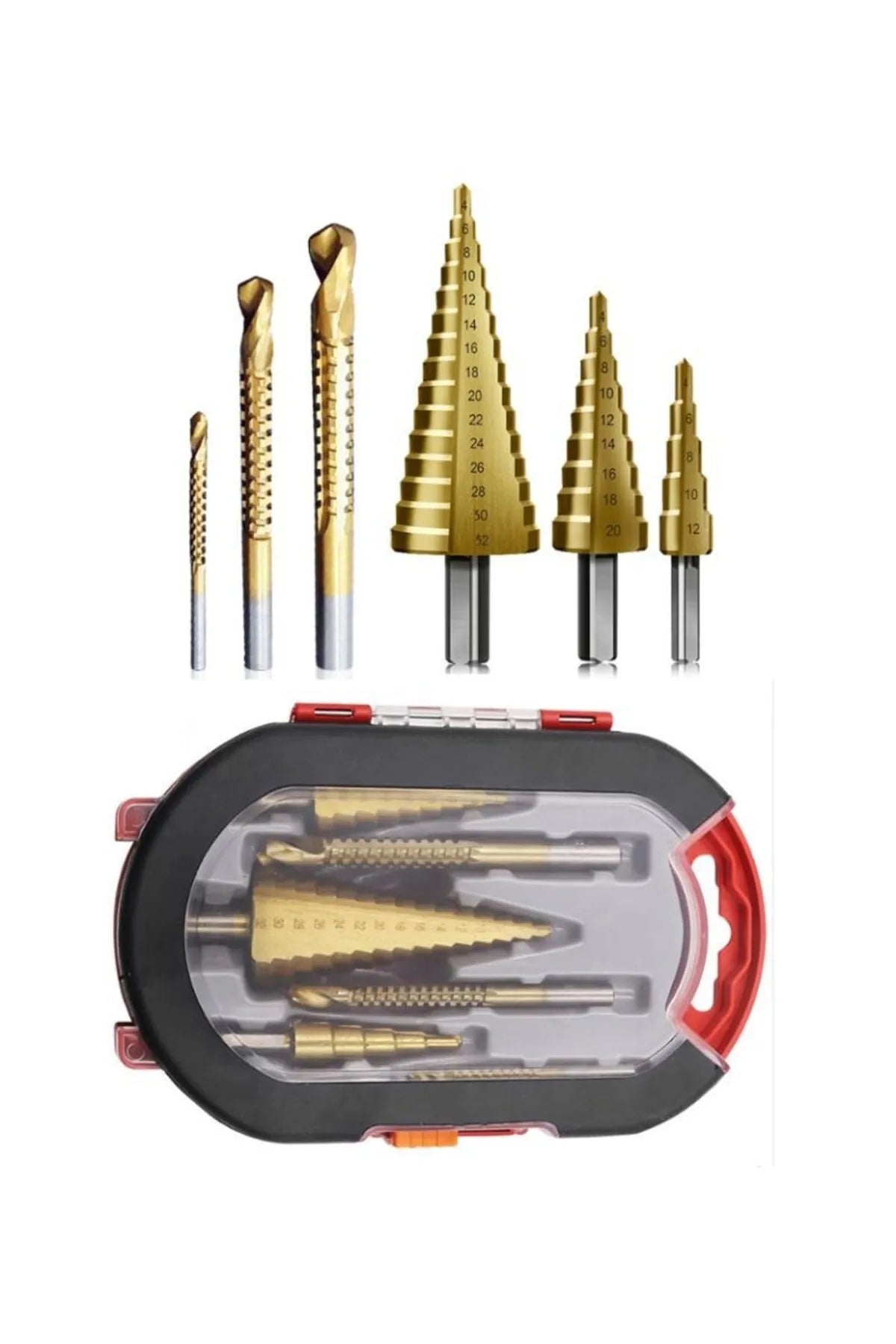 Kademeli Uç Takımı 6pcs