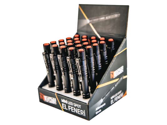 Mini Stick Pilli El Feneri Kalem Fener