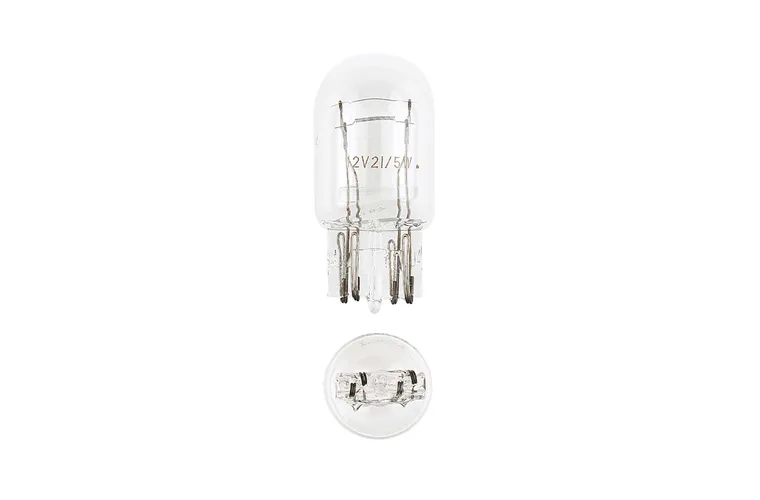 12V W21/5W Dipsiz Ampul Standart Halojen Açık Sarı