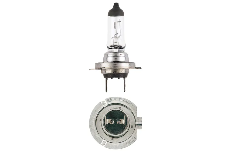 12V 55W H7 Ampul Standart Halojen Açık Sarı