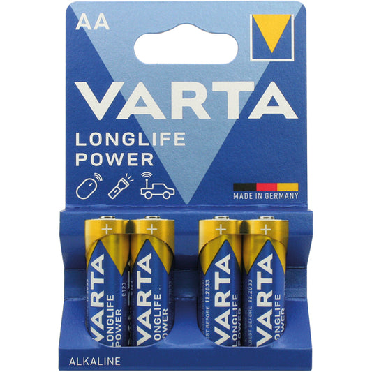 Varta Alkalin Pil AA 4lü