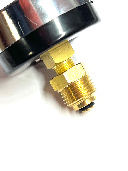 Termometreli Manometre 25bar 120C