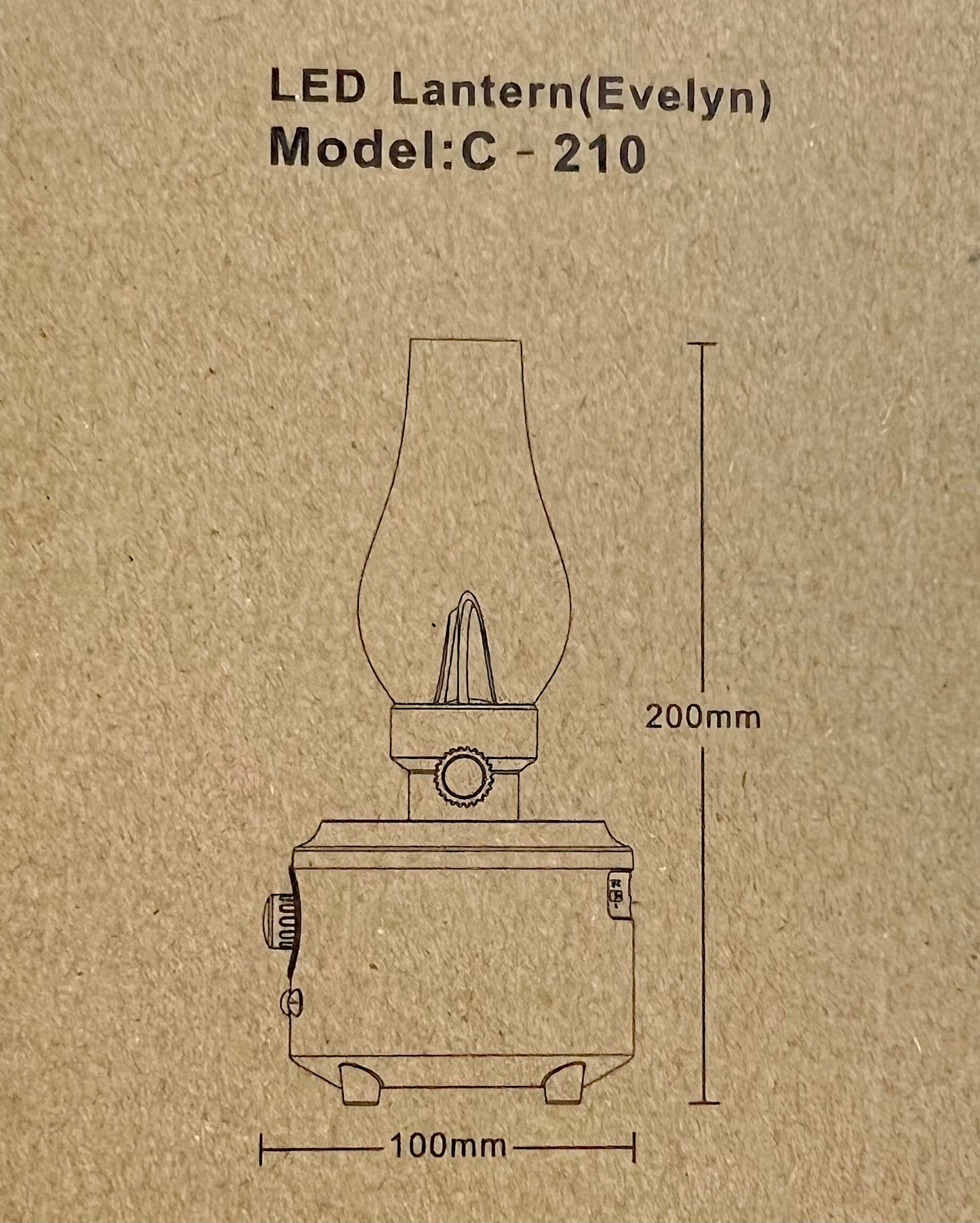Led Gaz Lambası Hoparlör