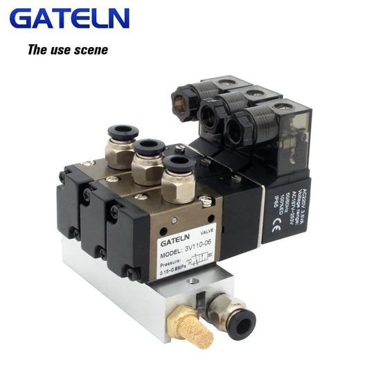 Pnömatik Valfler İçin Manifolt 1/4"