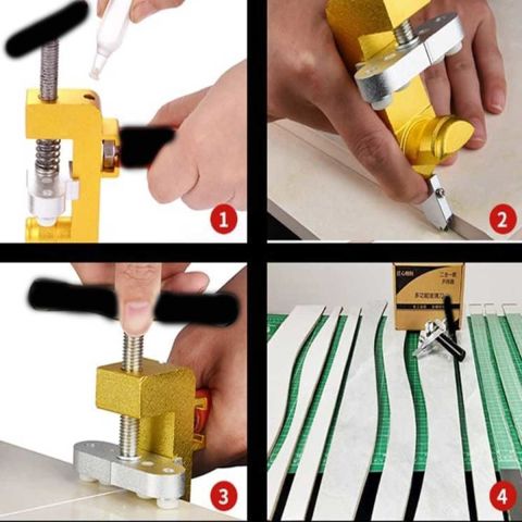 Yağlı Cam Fayans Kesme Aparatı