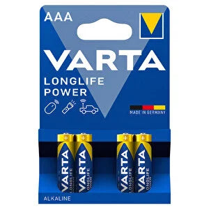 Varta Alkalin Pil AAA 4lü