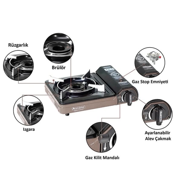 Tekli Portatif Ocak Ck-505