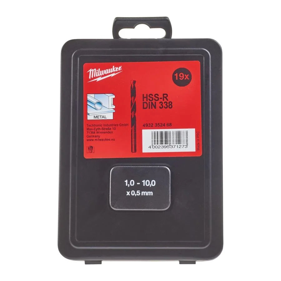 Milwaukee Matkap Ucu Seti 19parça HSS-R