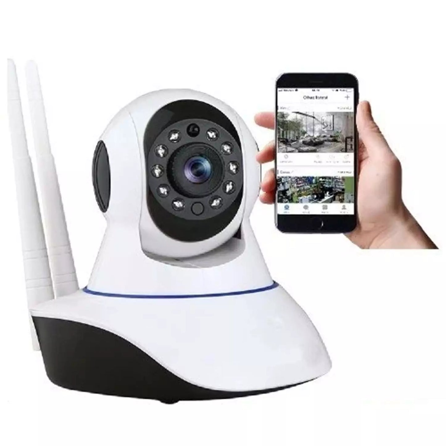 ROSE AHD-20600 İÇ MEKAN 360 WIFI KAMERA ÇİFT ANTENLİ 2MP 1080P