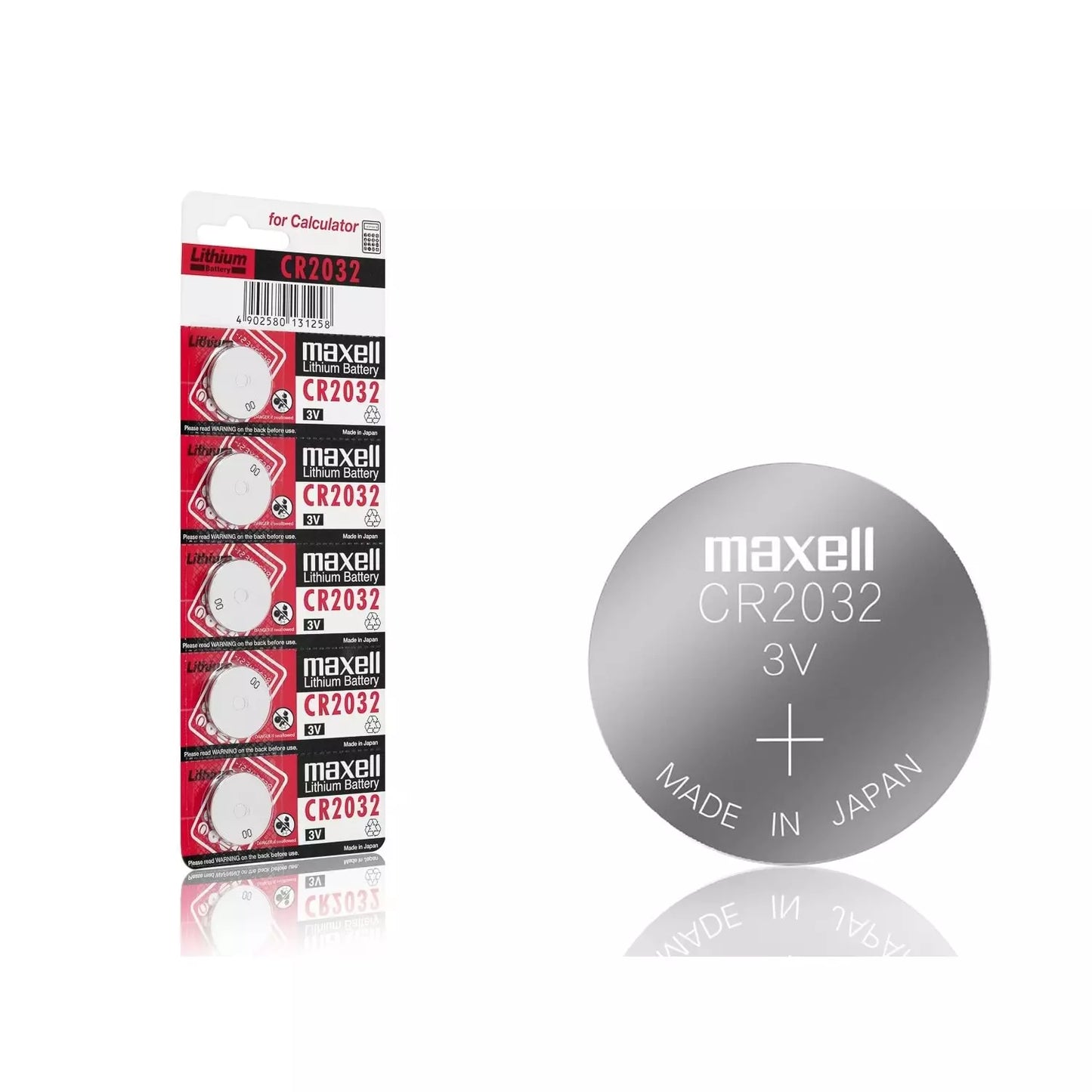 Maxell CR2032 3V Lithium Pil 5li