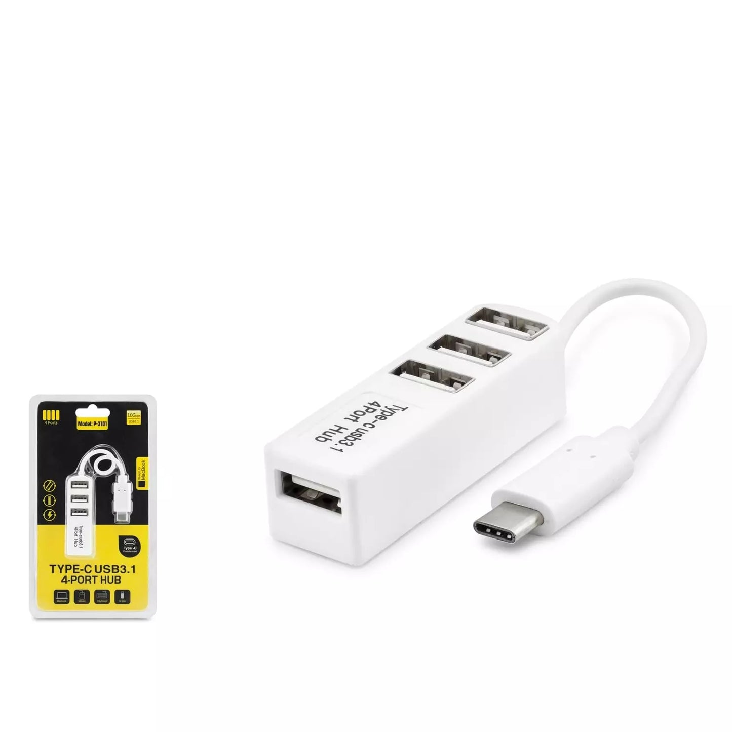 USB Type-C HUB 4 Port