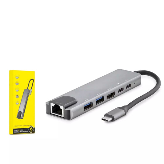 USB Type-C HUB 6in1