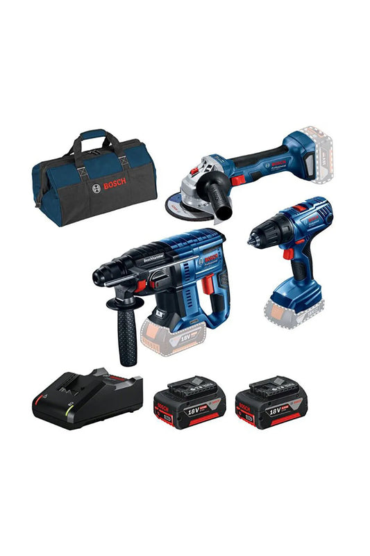 Bosch 3lü Şarjlı Set