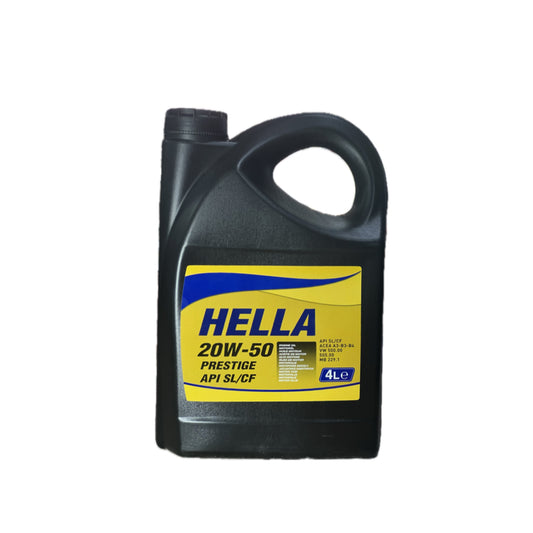 Hella 20W50 Motor Yağı 4Lt