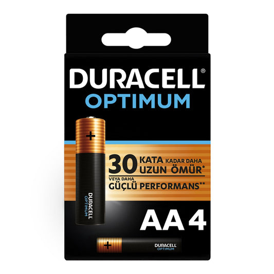 Duracell Optimum AA Kalem Pil 4lü