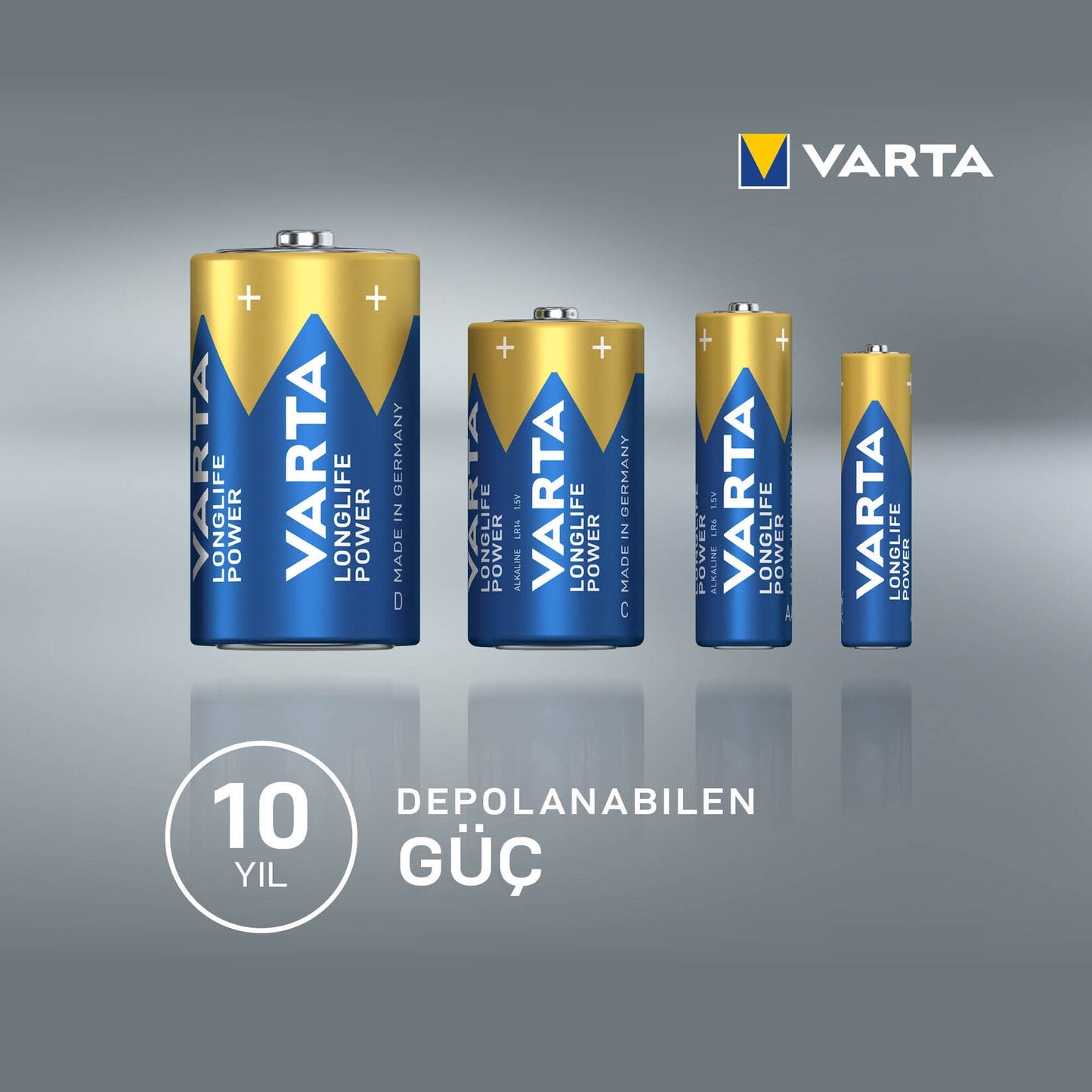 Varta Alkalin Pil C 2Li