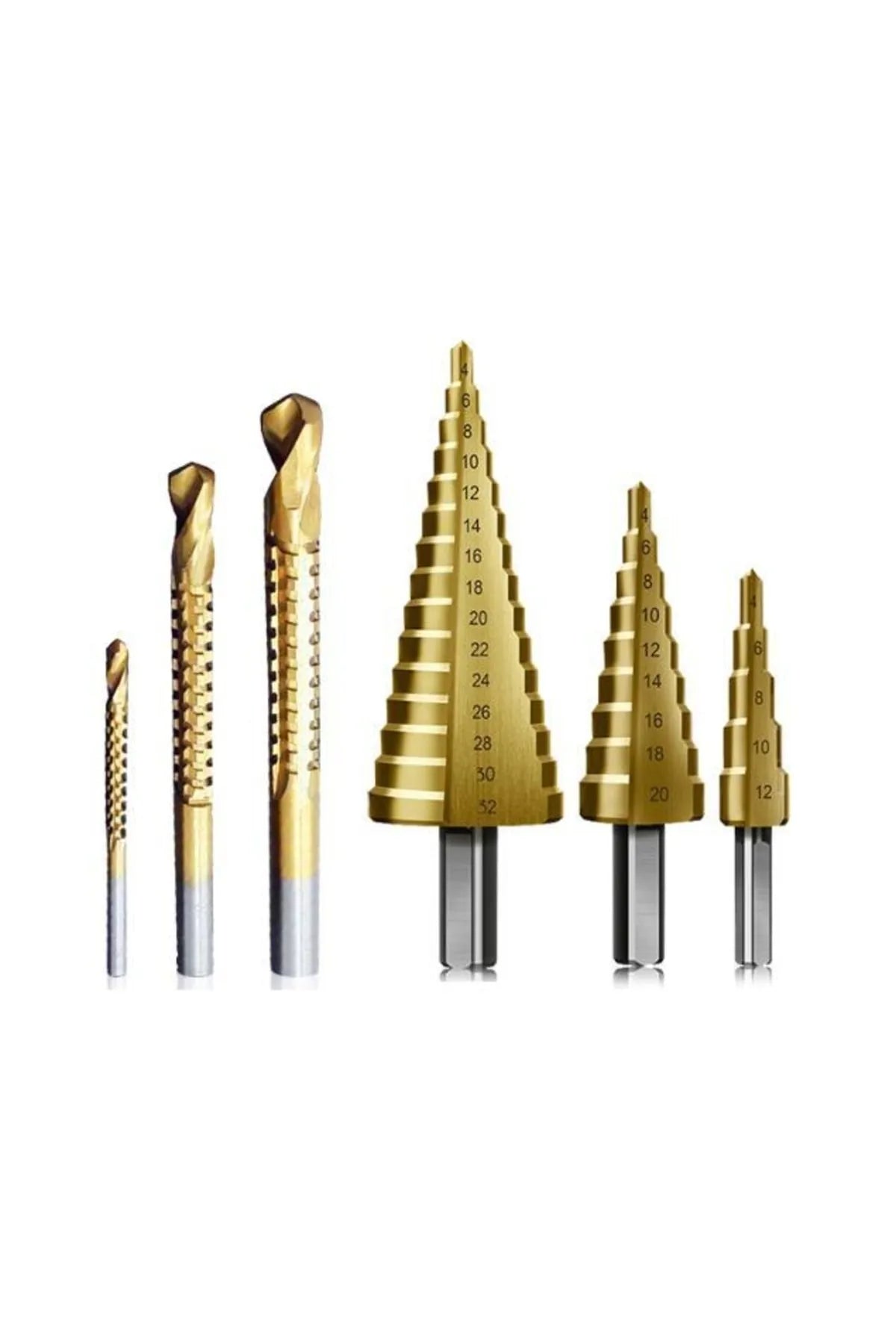 Kademeli Uç Takımı 6pcs