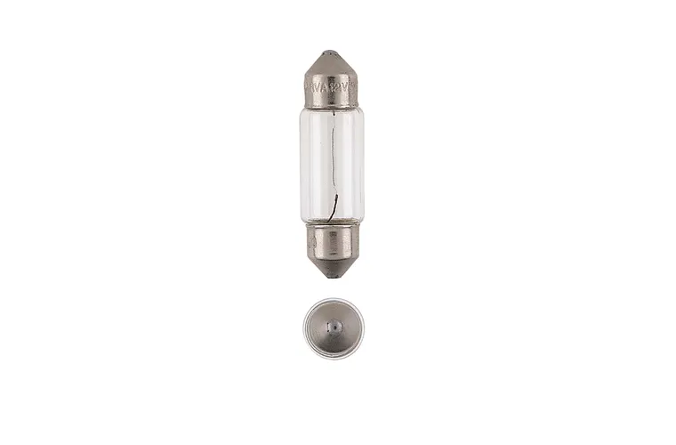 12V 5W Sofit Ampul Standart Halojen Açık Sarı