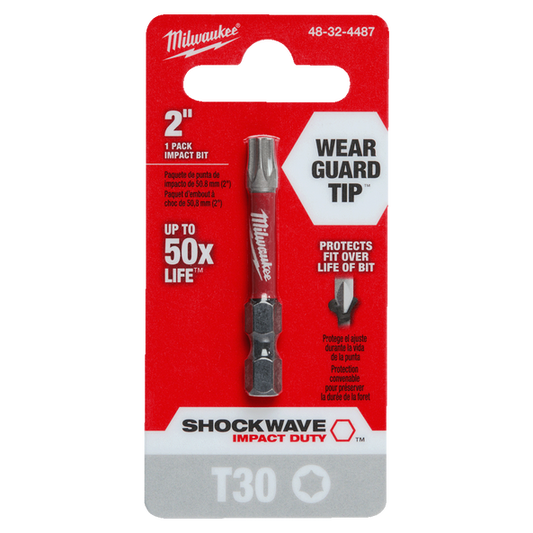 Milwaukee Shockwave Bits Uç T30