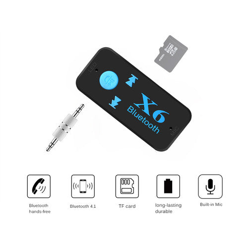 Şarjlı Bluetooth Aux Dongle