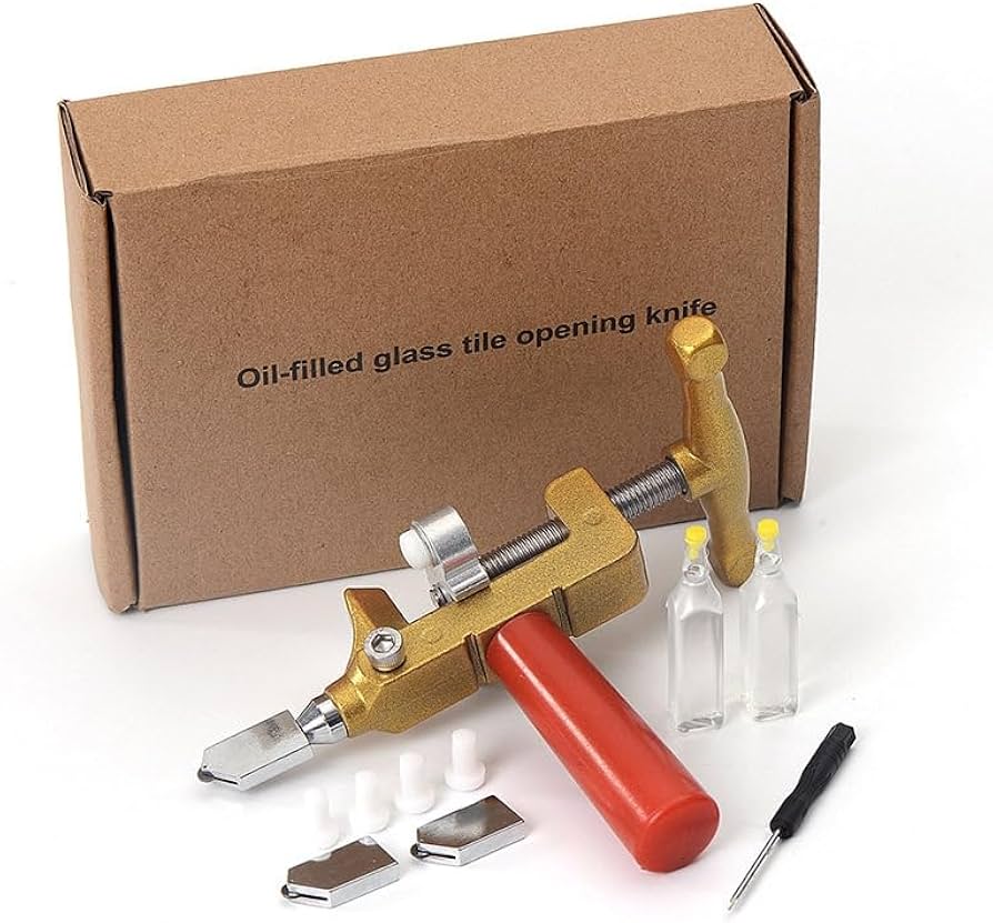 Yağlı Cam Fayans Kesme Aparatı