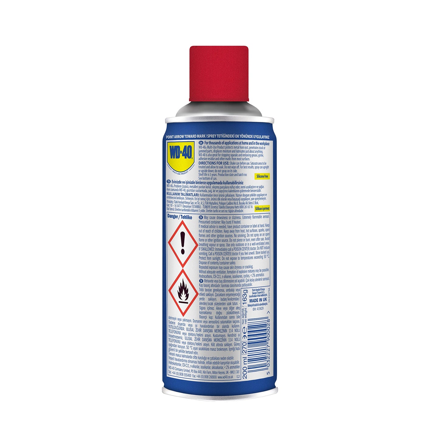 WD-40 Çok Amaçlı Sprey 200ml