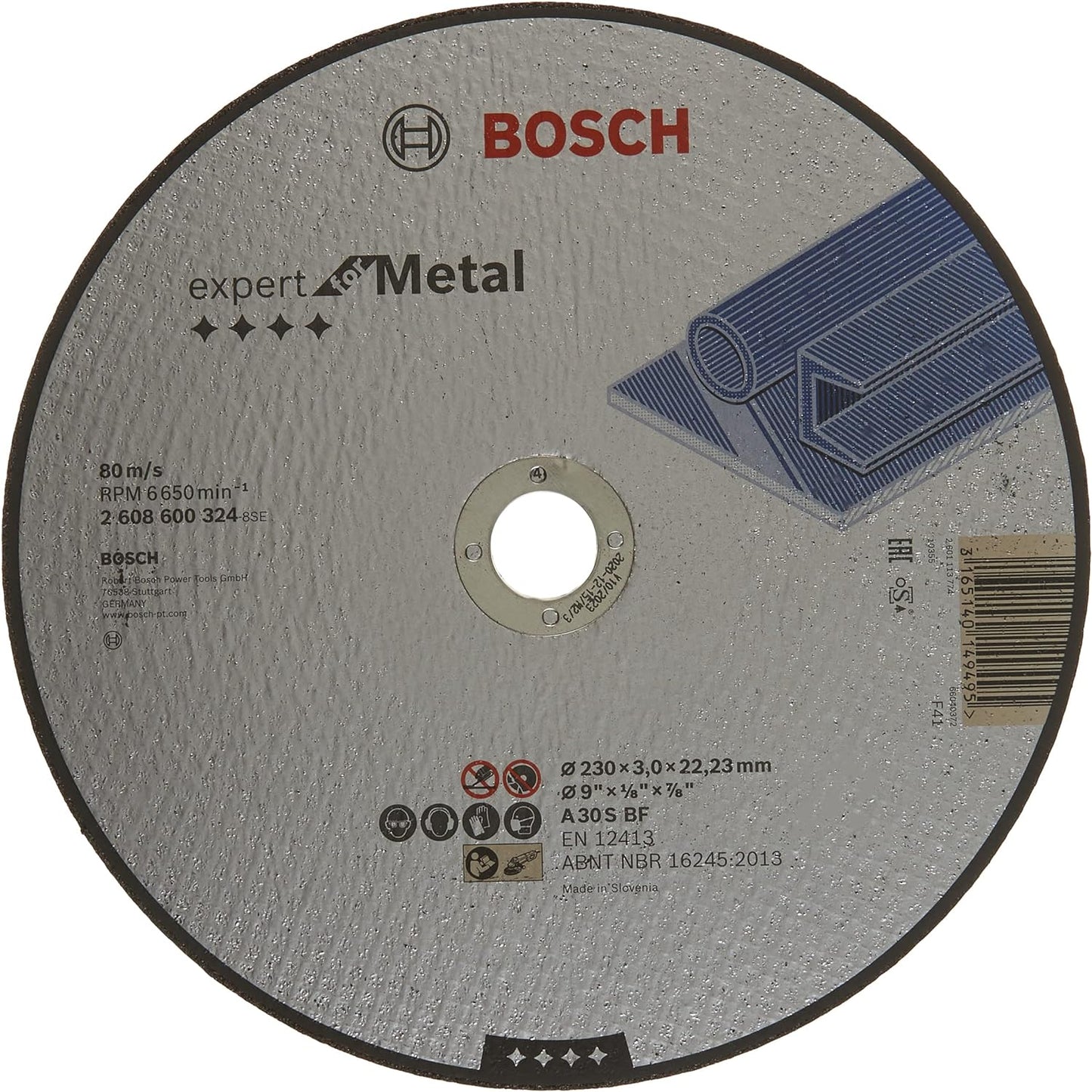 230x1,9 Bosch inox Kesici