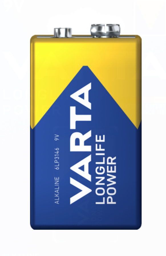 Varta Alkalin Pil 9V