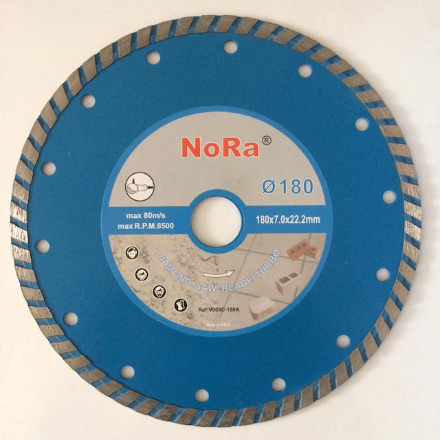 Elmas Daire Testere 180mm NoRa