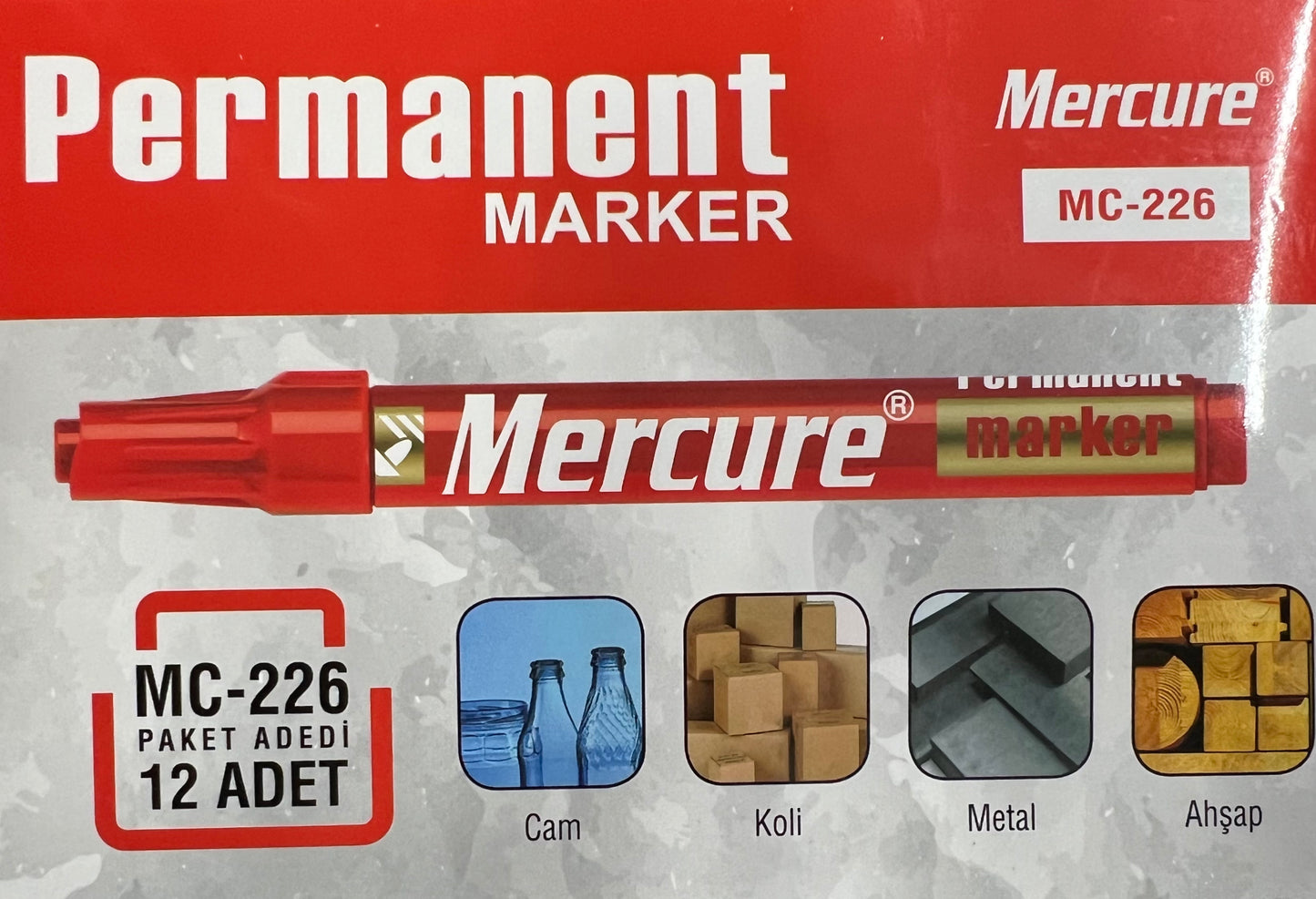 Mercure Permanent Marker Kalem