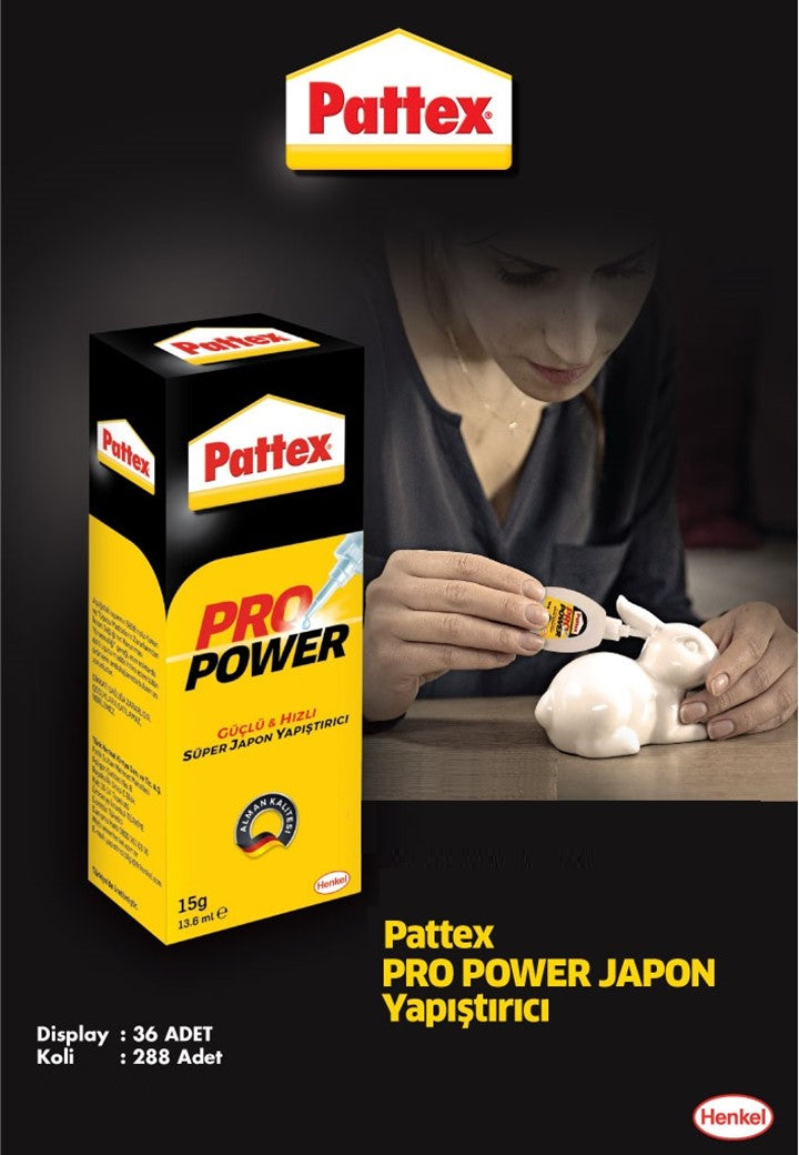 Pattex Pro Power Super Japon Yapıştırıcı