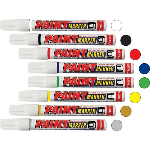 Mercure Paint Marker Kalem Beyaz