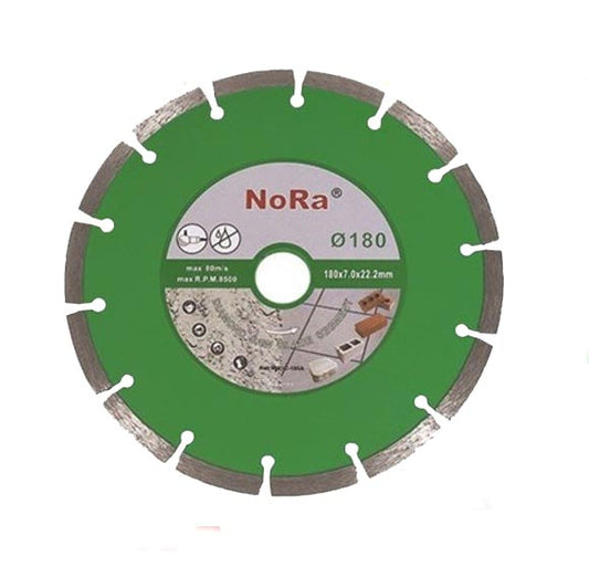 Elmas Daire Testere 180mm NoRa