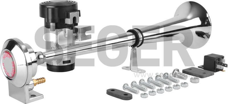 Havalı Korna Kompresörlü Set 12V