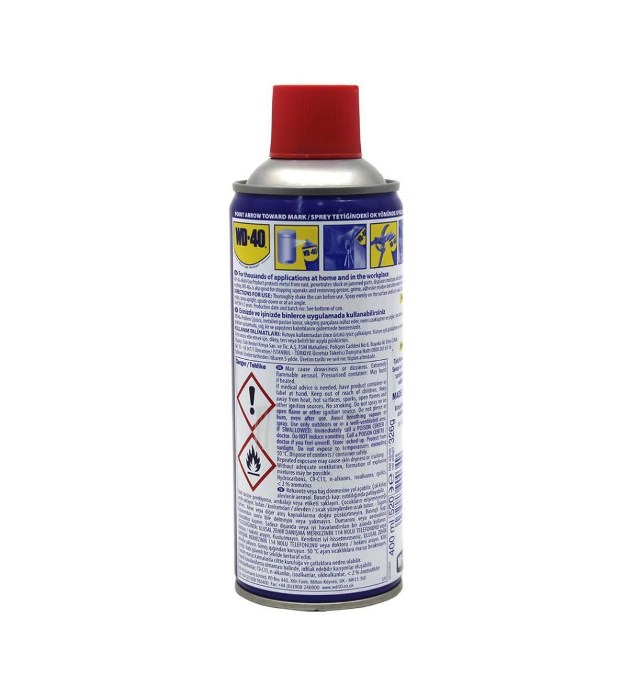 WD-40 Çok Amaçlı Sprey 400ml